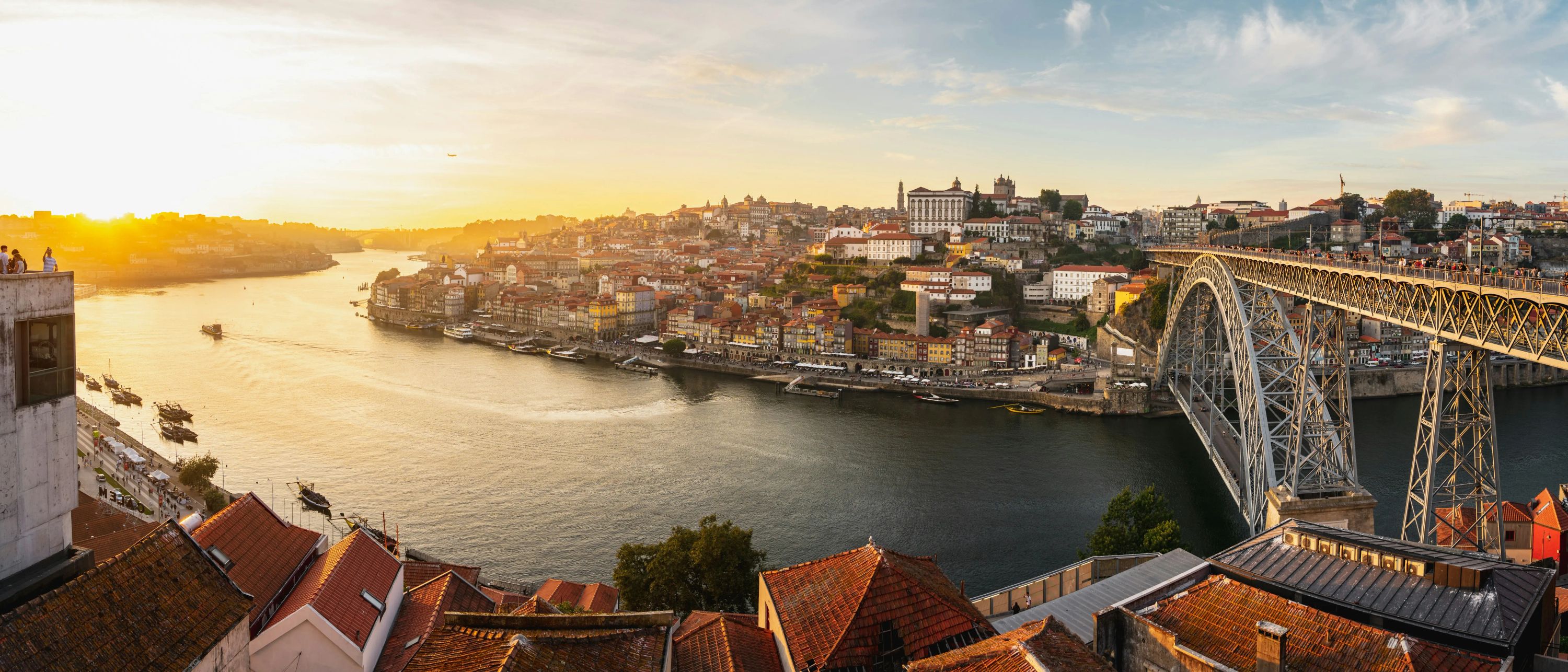 Foto cénica da cidade do Porto